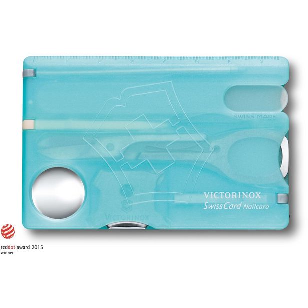 Monitoimityökalu Victorinox Swisscard Nailcare jäänsininen