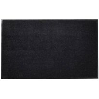 Musta pvc ovimatto 90 x 120 cm