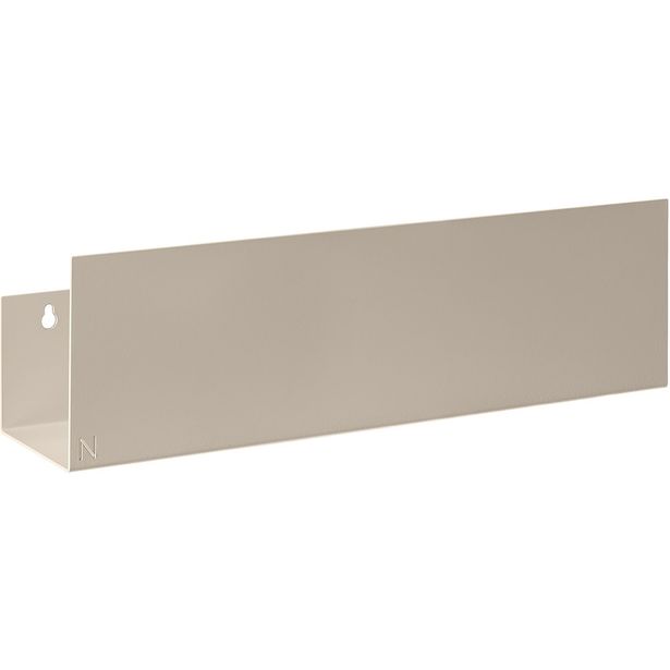 Kylpyhuonehylly Naka Pod M, 400x120 mm, ruuvikiinnitys, beige