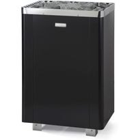 Sähkökiuas Narvi Ultra Small, 9kW, 8-14m³, erillinen ohjaus, musta