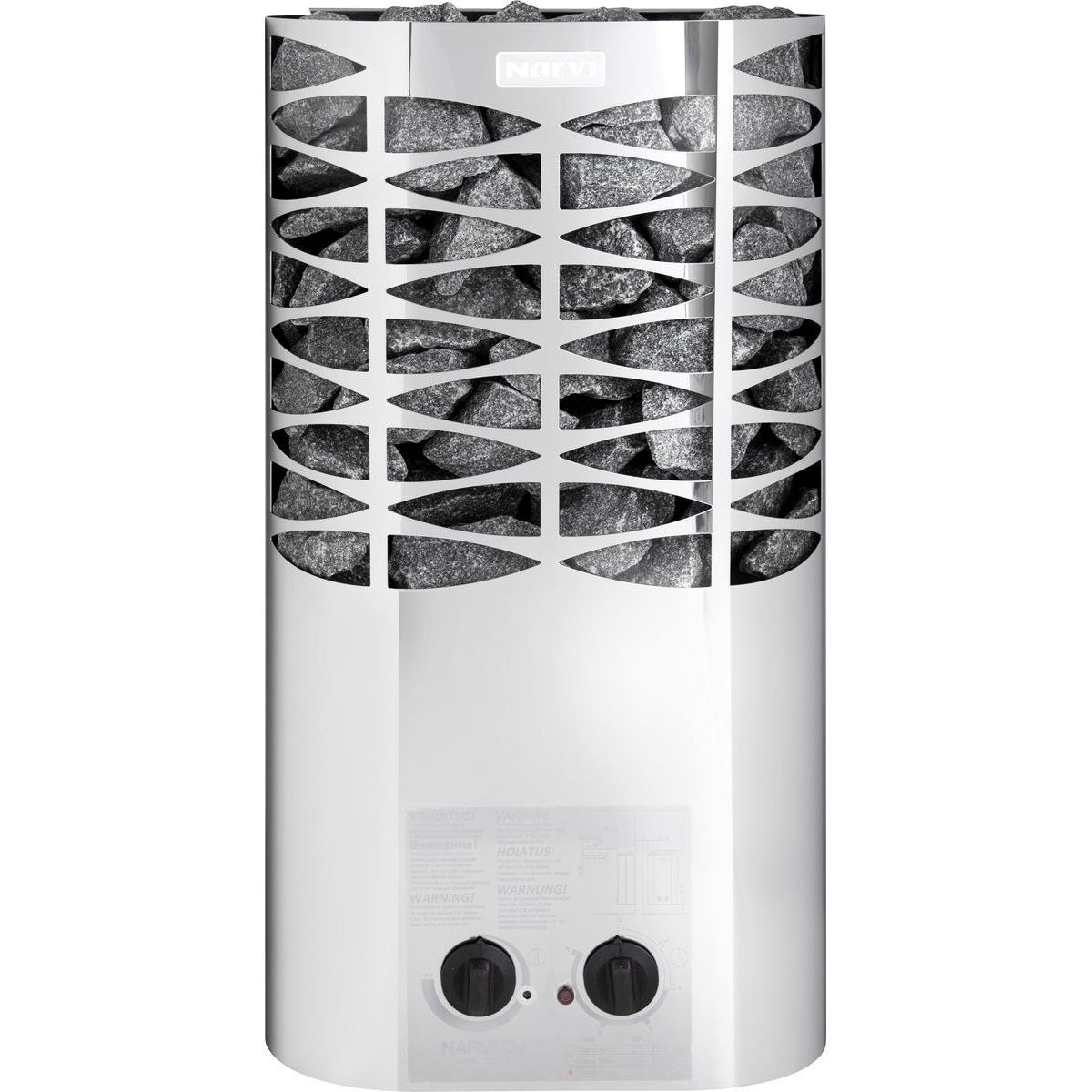 Sähkökiuas Narvi NS Mini 3.6kW 2-4m³ kiinteä ohjaus rst