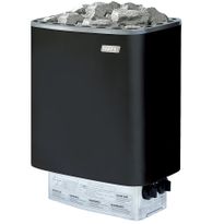 Sähkökiuas Narvi NM 900, 9.0kW, 9-15m³, kiinteä ohjaus, musta