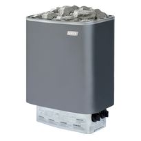 Sähkökiuas Narvi NM 600, 6.0kW, 6-9m³, kiinteä ohjaus, harmaa