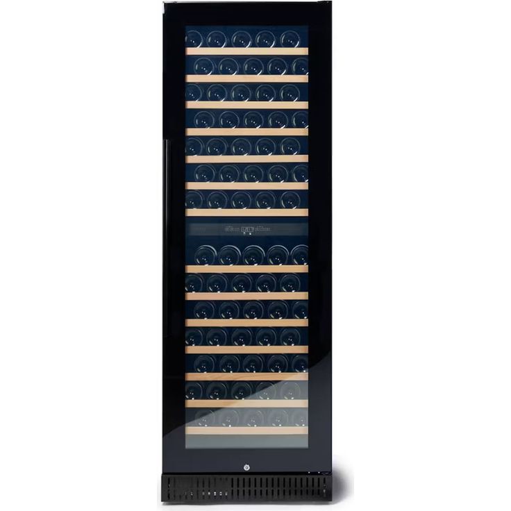 Viinikaappi Norcool Cave 180 DZ, 59.5cm, 2 lämpötila-aluetta, vapaasti seisova, musta