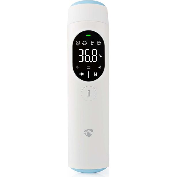 Otsakuumemittari Nedis BTHTIR10WT SmartLife Infrapuna, korva/otsa/esine
