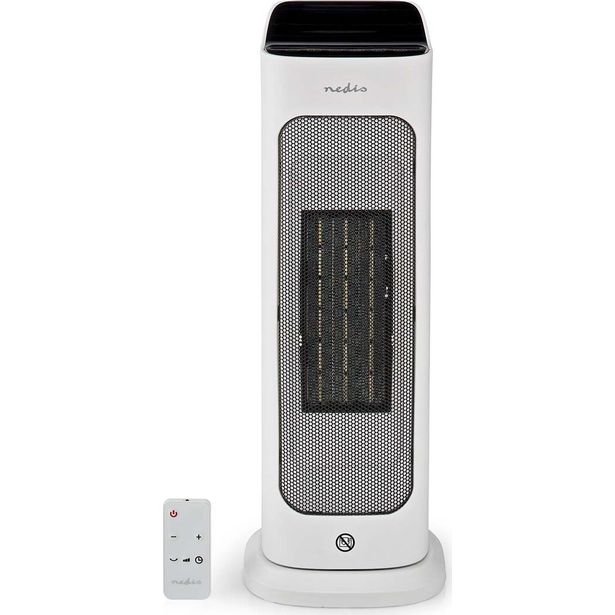 Puhallinlämmitin Nedis HTFA20WTW SmartLife Wi-Fi 2000W valkoinen