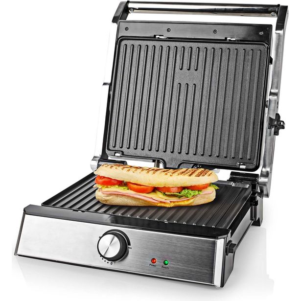 Pöytägrilli Nedis KAGR151FSR, 2000W