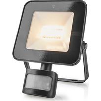 Älykäs valonheitin liiketunnistimella Nedis SmartLife Wi-Fi WIFILOFS20FBK, 20W, 3000-6500K, musta