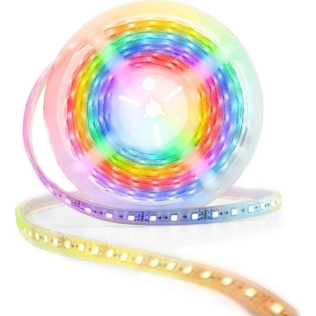 Älykäs LED-nauha Nedis SmartLife RGB WiFi WIFILS51CRGB, 5m