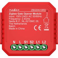 Autotallioven ja porttien ohjain Nedis ZBGDN10RD SmartLife ZigBee 3.0