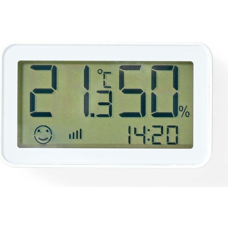 Ilmanlaatumittari Nedis SmartLife ZigBee ZBSC30WT, valkoinen