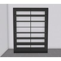 Liukuovikaappi Nettiovi 156-185cm, hyllyillä, mittojen mukaan, eri värejä