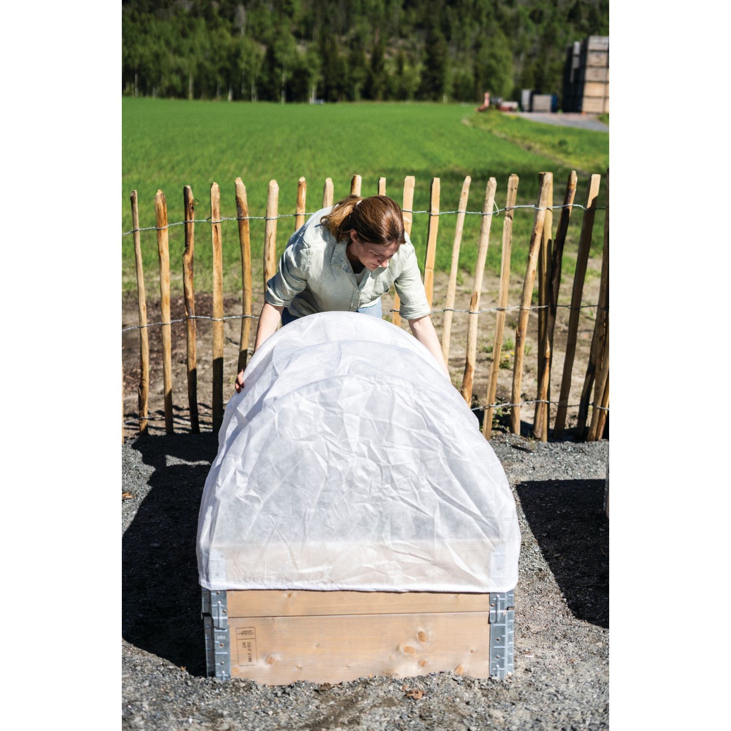 Kasvuharso kaariin Nelson Garden, 50g/m², 120x80cm