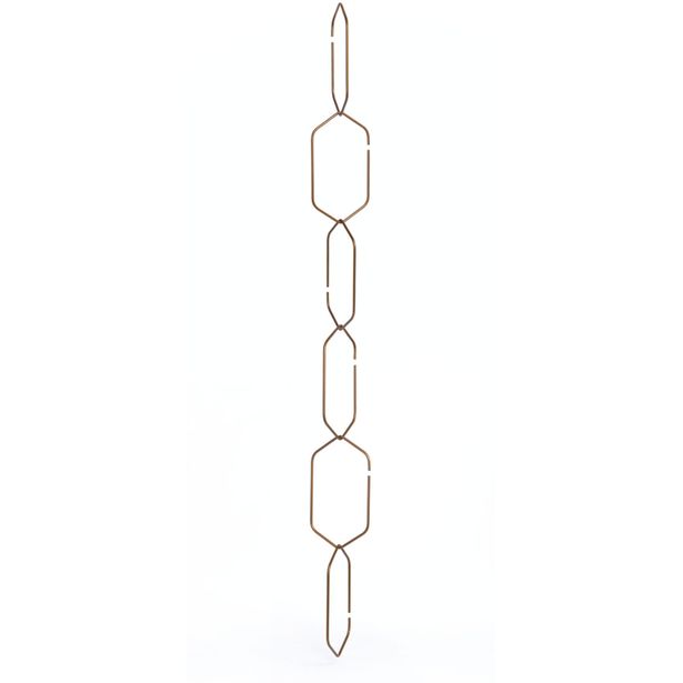Metallisäleikkö kasveillle Nelson Garden Hexa, 108cm, roikkuva