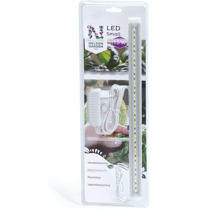 Kasvivalo Nelson Garden LED-lista Small, muuntajalla, 15W, 39cm