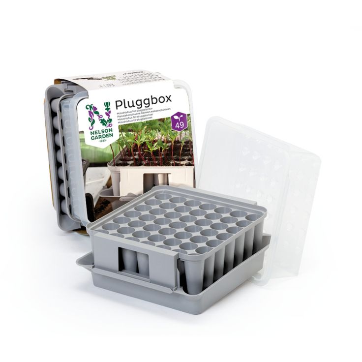 Pienoiskasvihuone Nelson Garden Pluggbox