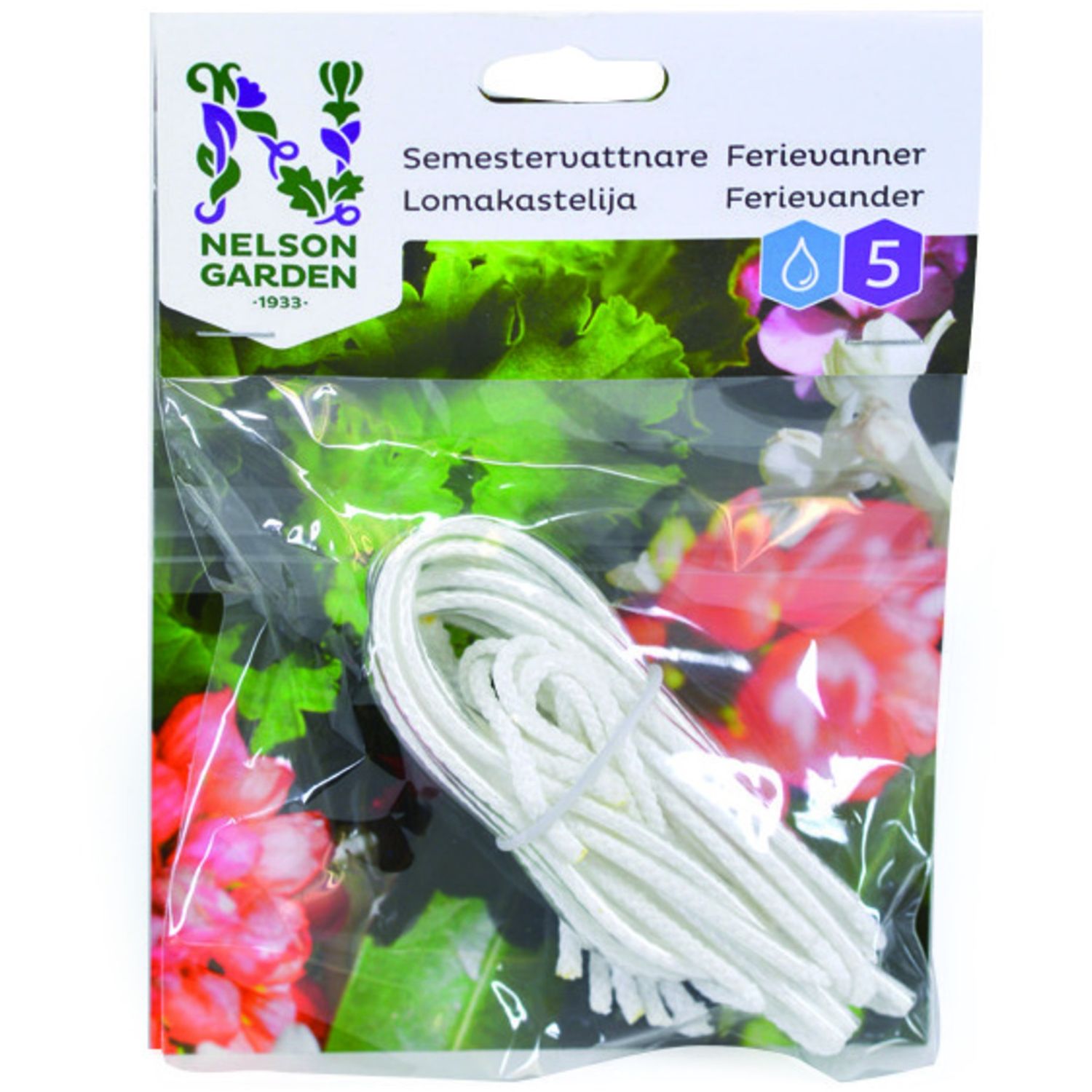 Lomakastelija Nelson Garden, 5kpl