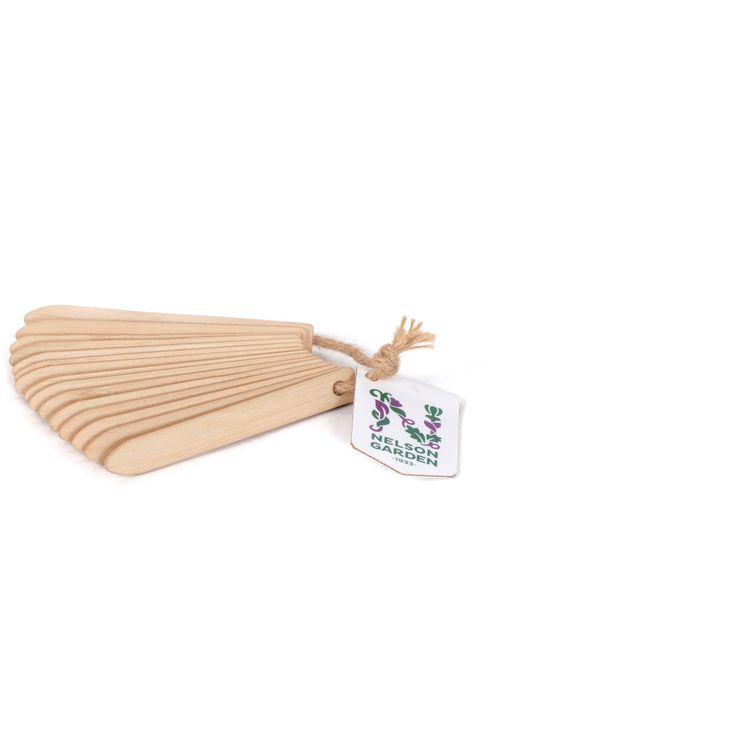 Nimikyltti kasville Nelson Garden, 10cm, 15kpl, bambu