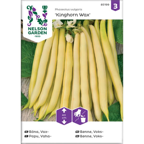 Vahapapu siemen Nelson Garden Kinghorn Wax