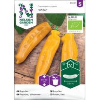 Paprika Nelson Garden Zazu Organic, siemenet