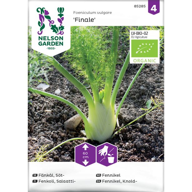 Salaattifenkoli siemen Nelson Garden Finale Organic