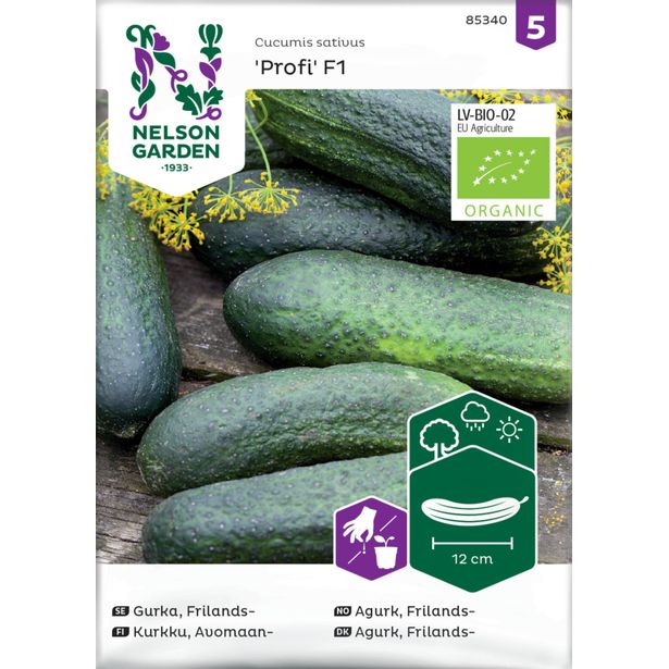 Avomaankurkku siemen Nelson Garden Profi F1 Organic
