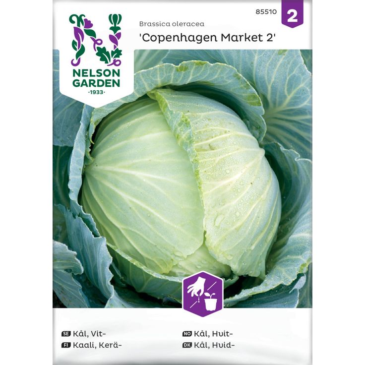 Keräkaali siemen Nelson Garden Copenhagen Market 2