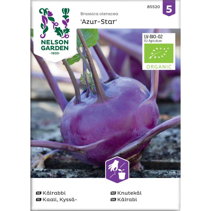 Kyssäkaali siemen Nelson Garden Azur-Star Organic