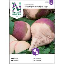 Lanttu Nelson Garden Champion Purple Top, siemenet