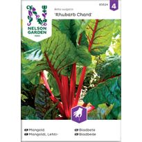 Lehtimangoldi Nelson Garden Rhubarb Chard, siemenet
