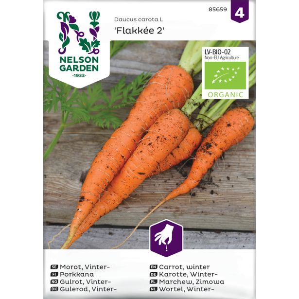 Porkkana siemen Nelson Garden Flakkée 2 Organic