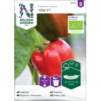 Vihannespaprika Nelson Garden Olly F1 Organic, siemenet