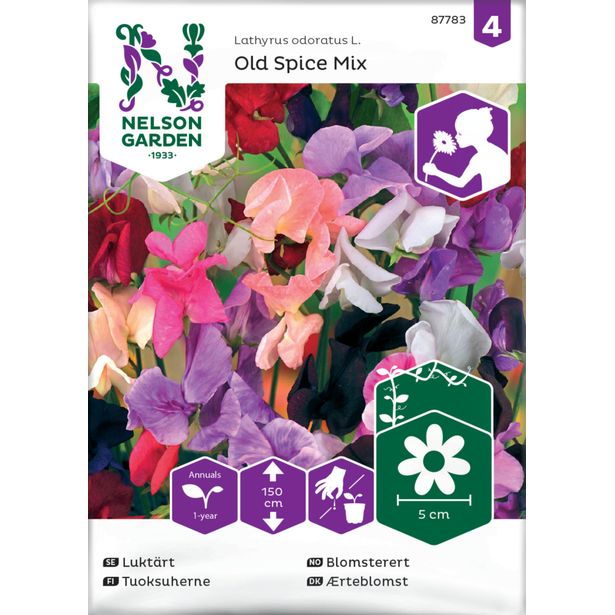 Tuoksuherne siemen Nelson Garden Old Spice mix