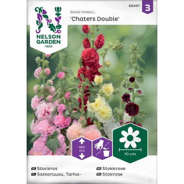 Tarhasalkoruusu siemen Nelson Garden Charter's Double