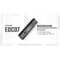 Taskulamppu Nitecore EDC07 1500lm USB-C ladattava