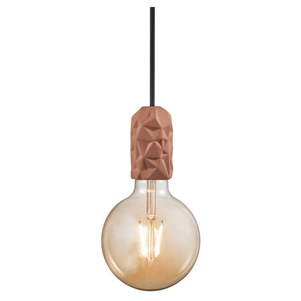 Riippuvalaisin Nordlux Hang, Ø52mm, terrakotta