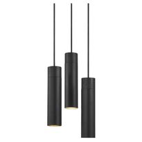 Riippuvalaisin Nordlux Tilo, 3-osainen, Ø220mm, musta