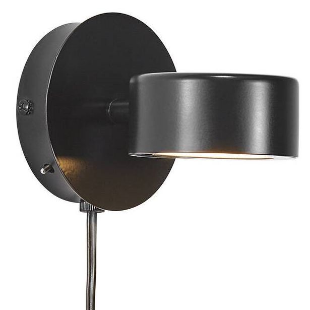 LED-seinävalaisin Nordlux Clyde, musta
