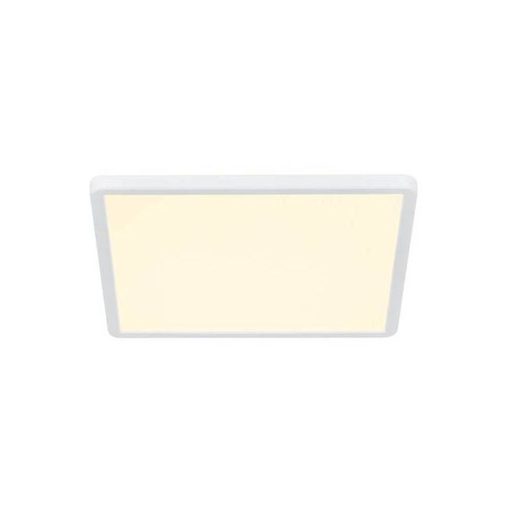 LED-plafondi Nordlux Oja Square, 294x294mm, 3000/4000K, valkoinen 