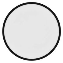 LED-plafondi Nordlux Oja, Ø424mm, IP54, 3000/4000K, musta