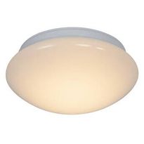 LED-plafondi Nordlux Montone, Ø180mm, IP44, 2700K, valkoinen