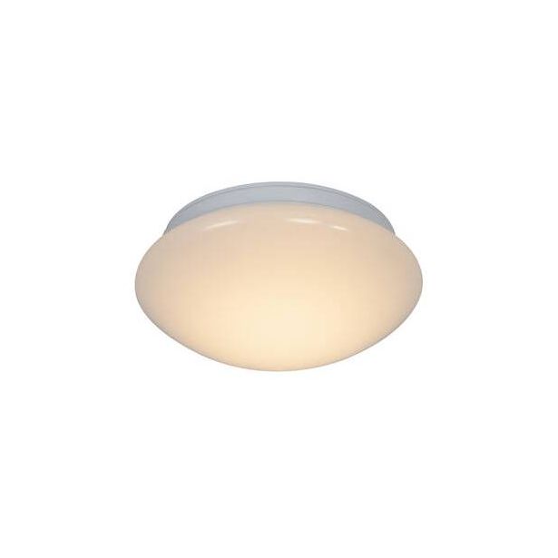 LED-plafondi Nordlux Montone, Ø180mm, IP44, 2700K, valkoinen