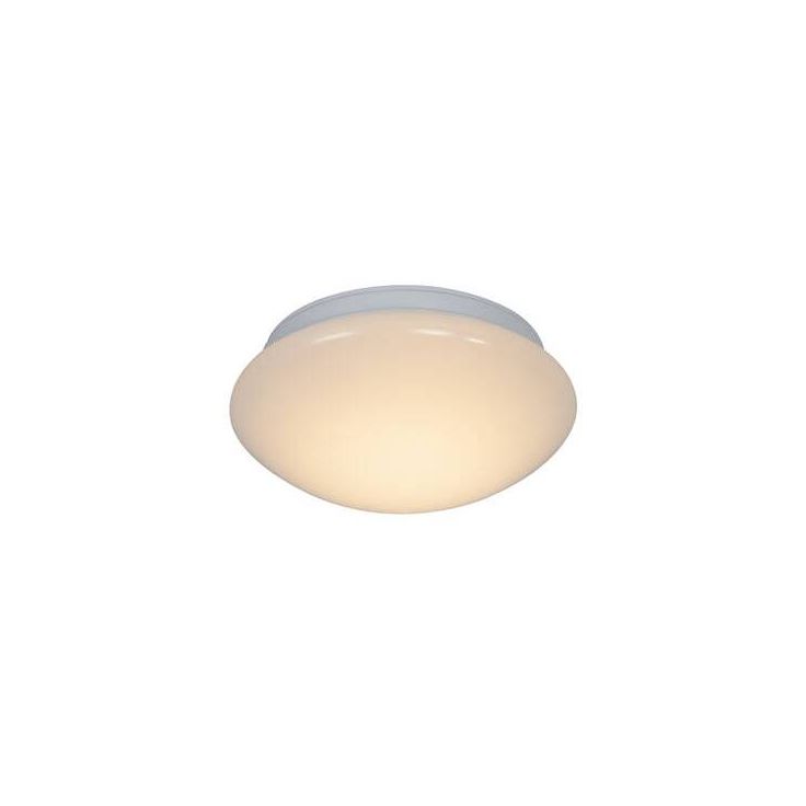 LED-plafondi Nordlux Montone, Ø180mm, IP44, 2700K, valkoinen