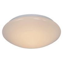 LED-plafondi Nordlux Montone, Ø300mm, IP44, 2700K, valkoinen
