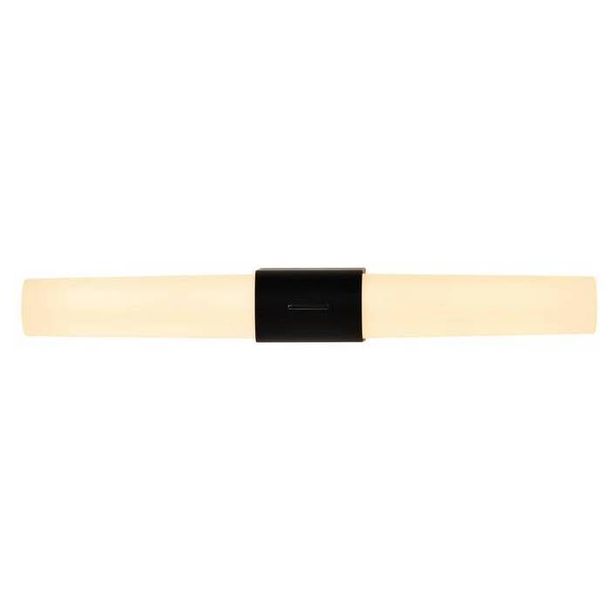 LED-seinävalaisin Nordlux Helva Double Basic, musta
