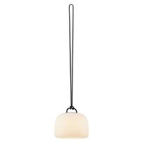 LED-terassivalaisin Nordlux Kettle, Ø220mm, IP65, valkoinen