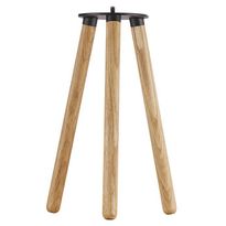 Tripod-jalusta Nordlux Kettle, 344mm, puu