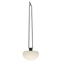 LED-riippuvalaisin Nordlux Sponge, Ø200mm, IP65, valkoinen