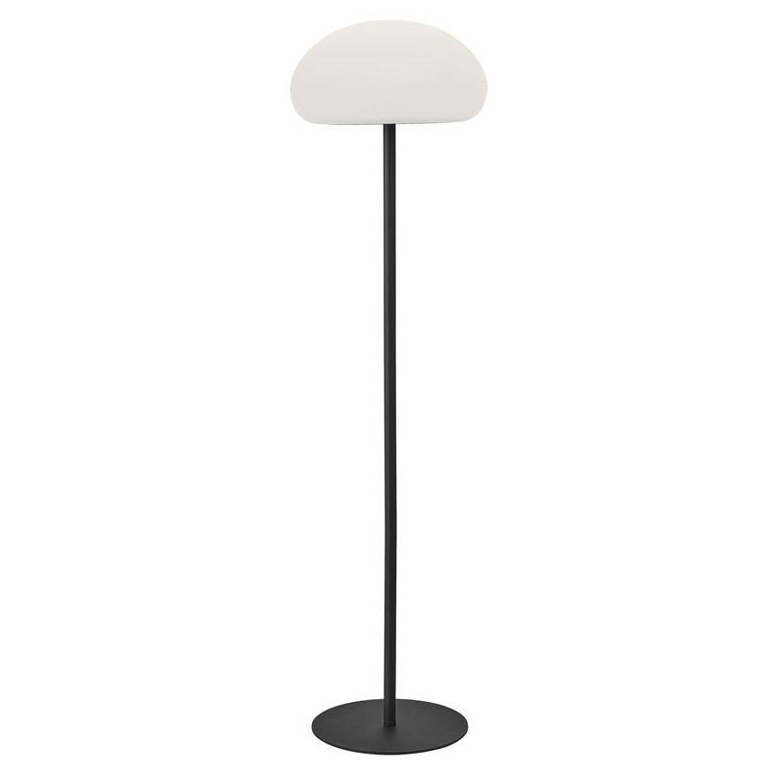 LED-lattiavalaisin Nordlux Sponge, Ø340mm, IP65, musta