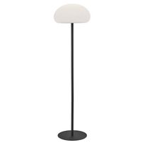 LED-lattiavalaisin Nordlux Sponge, Ø340mm, IP65, musta